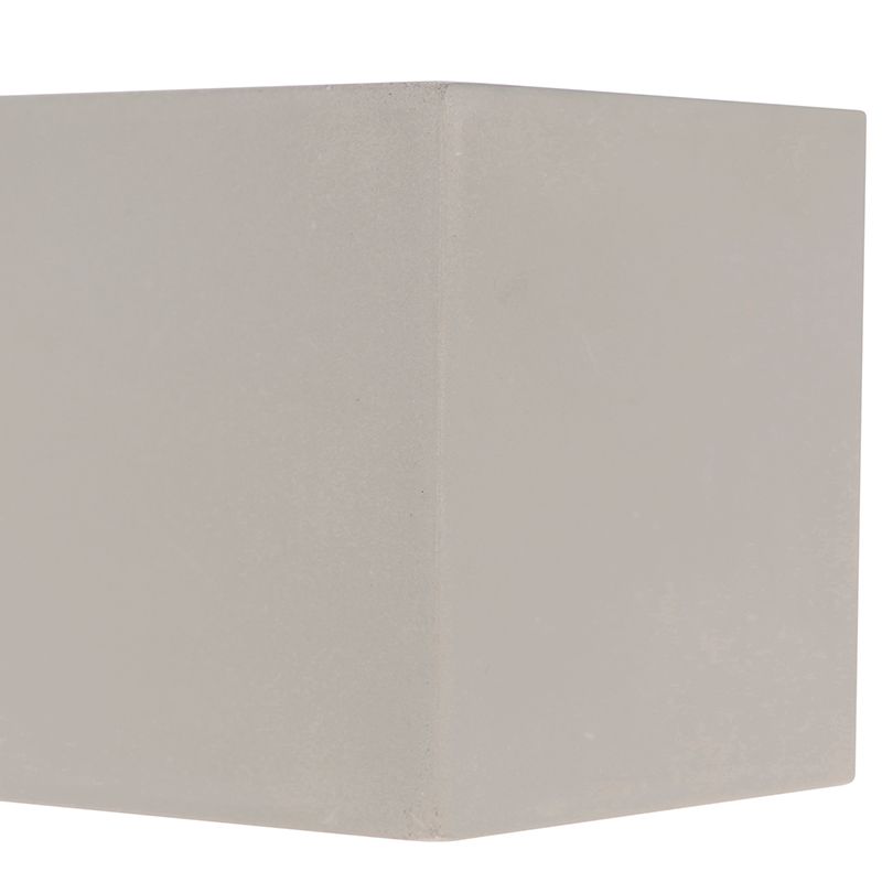 Industri�le wandlamp beton met lichteffect - Box