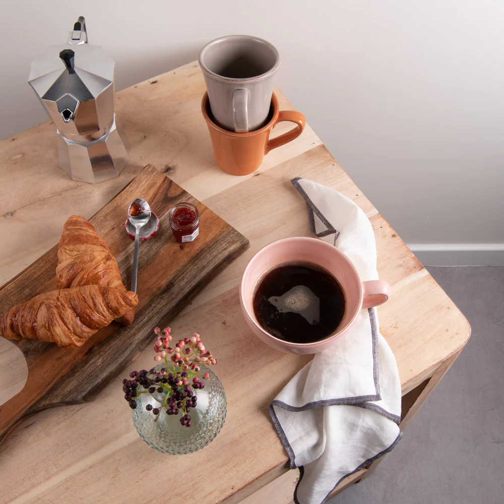 Jumbo Patine 14,5 cm rose Table passion