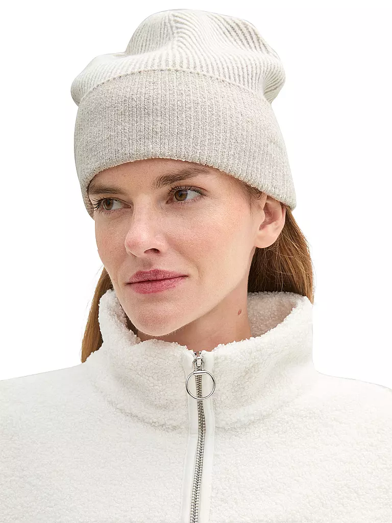 TOM TAILOR Mütze - Haube creme
