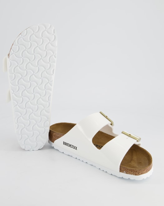 Birkenstock Arizona Pantoletten in Weiß