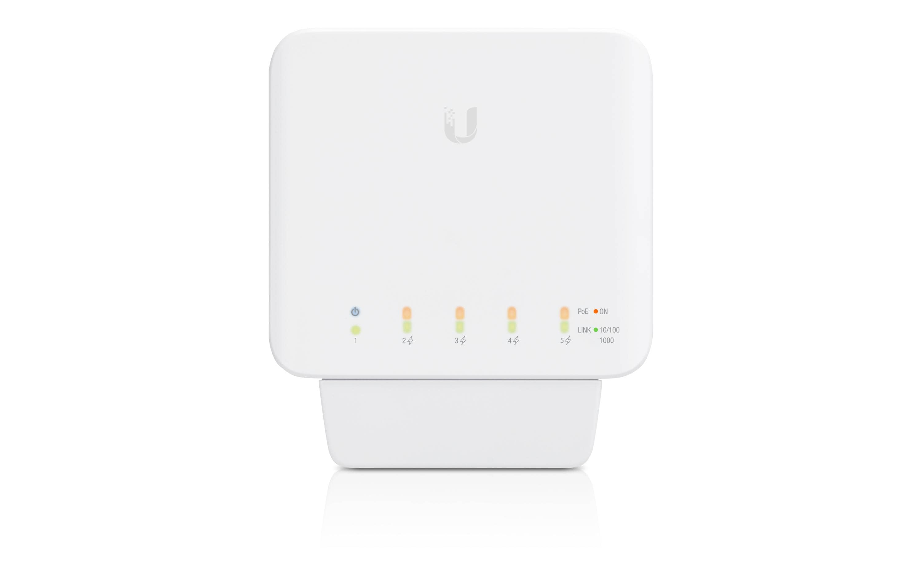 PoE Switch Unifi USW-FLEX-3 (3er Pack) 5 Port<br>UniFi Indoor/Outdoor 5-Port PoE Gigabit Switch mit 802.3bt PWR Input , 3-er Pack