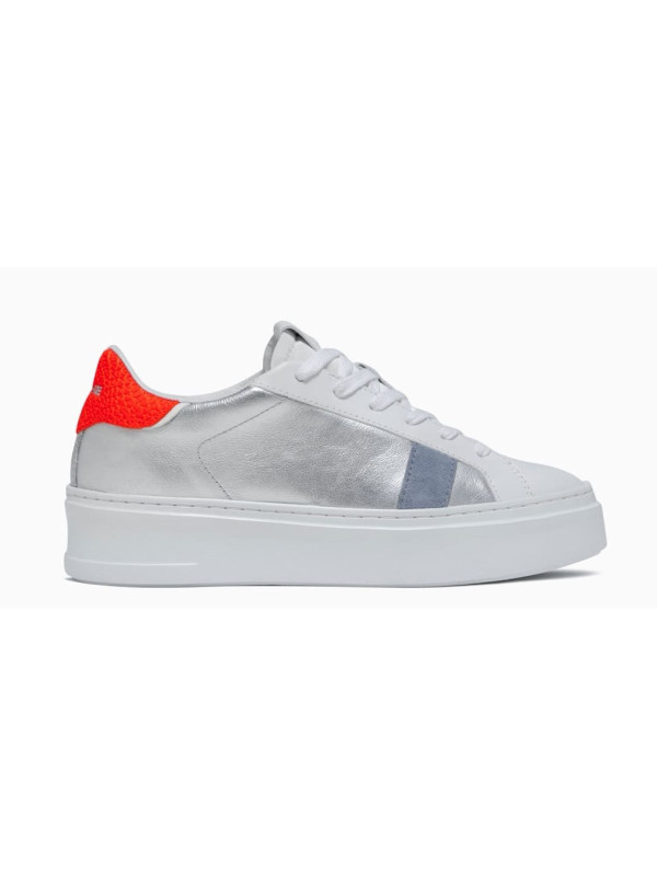 Sneakers WEIGHTLESS LOW TOP Silver - Crime London