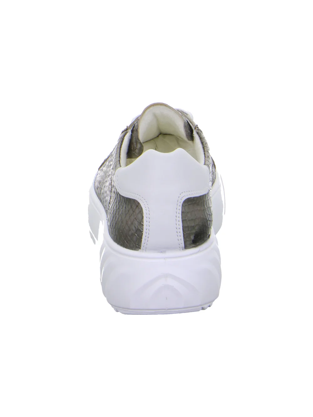 Sneaker Monaco taupe weiß