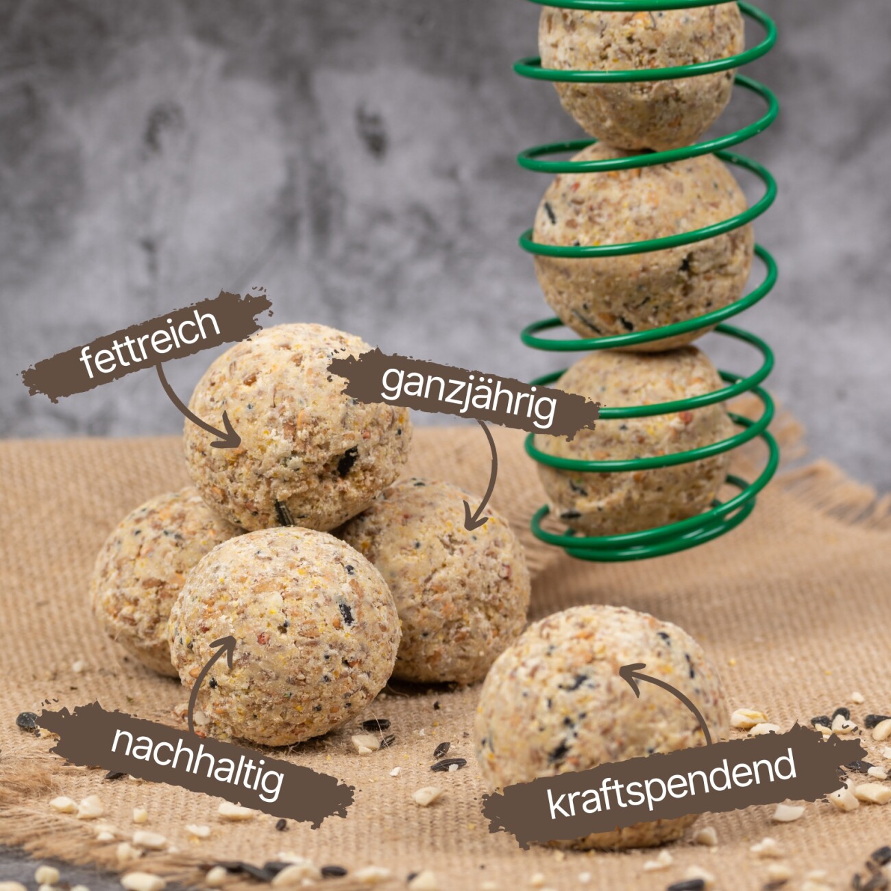 Lyra Pet MMeisenknödel aus der Alb-Mühle ohne Netz Vollkorn & Nuss à 85 g