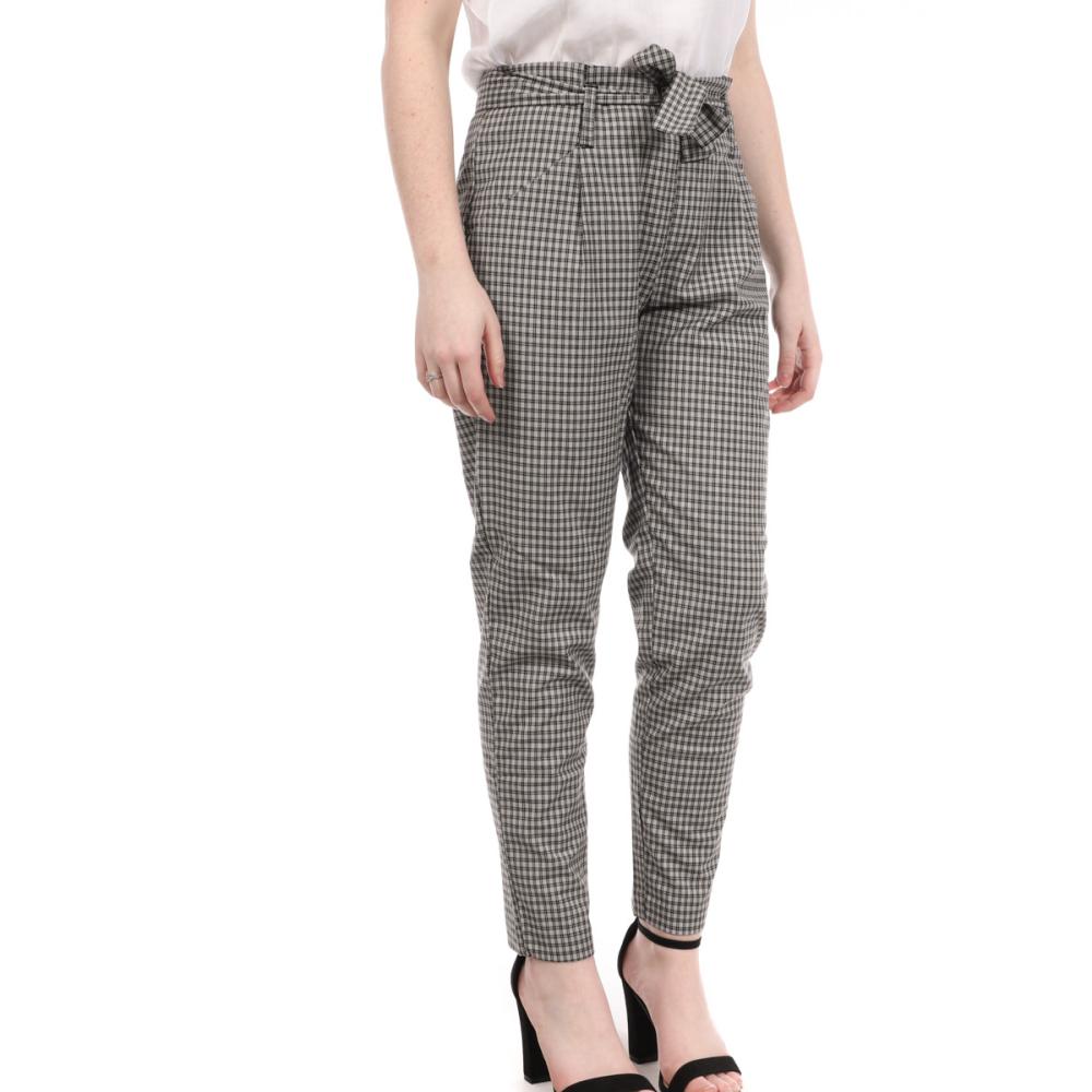 Teddy Smith Pantalon Fluide Gris Femme Teddy Smith Paquito