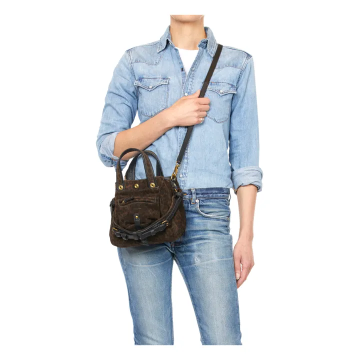 Jérôme Dreyfuss Sac Billy Nano | Léopard Kaki