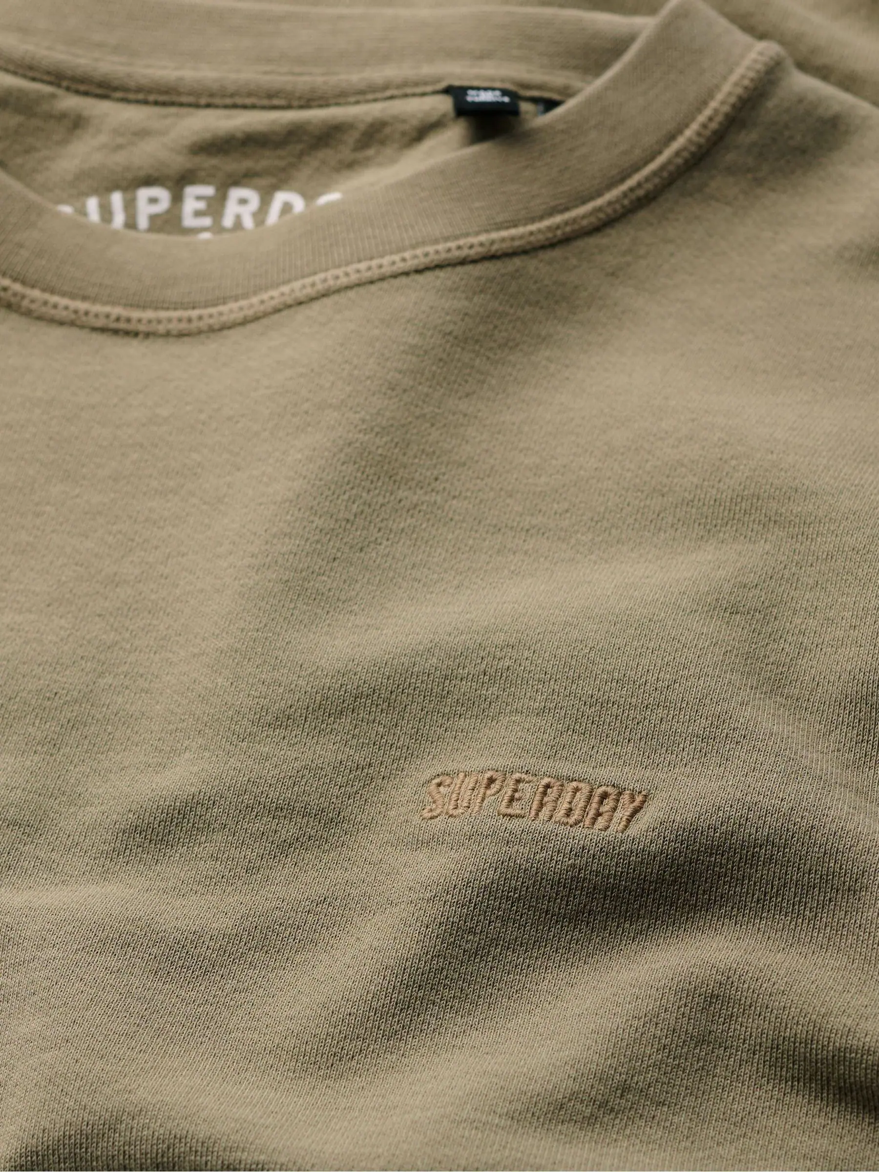 Licht kakigroen - Superdry Classic Essential Sweatshirt