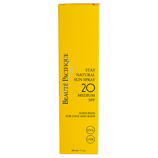 Beauté Pacifique Stay Natural Sun Oil Spray, SPF 20, 200 ml