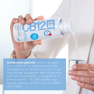 CB12 Mondwater White 250ML