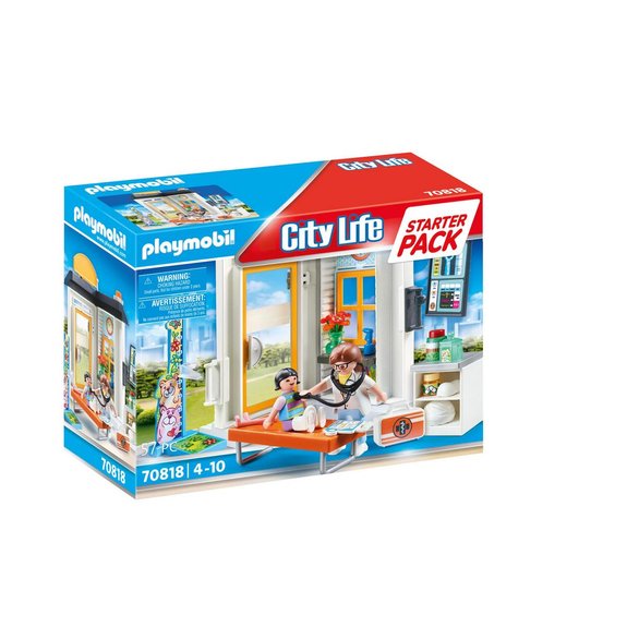Starter Pack Cabinet de pédiatre Playmobil City Life 70818