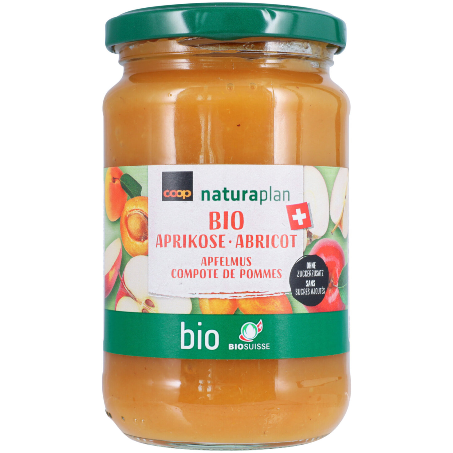 Naturaplan Bio Apfelmus mit Aprikose