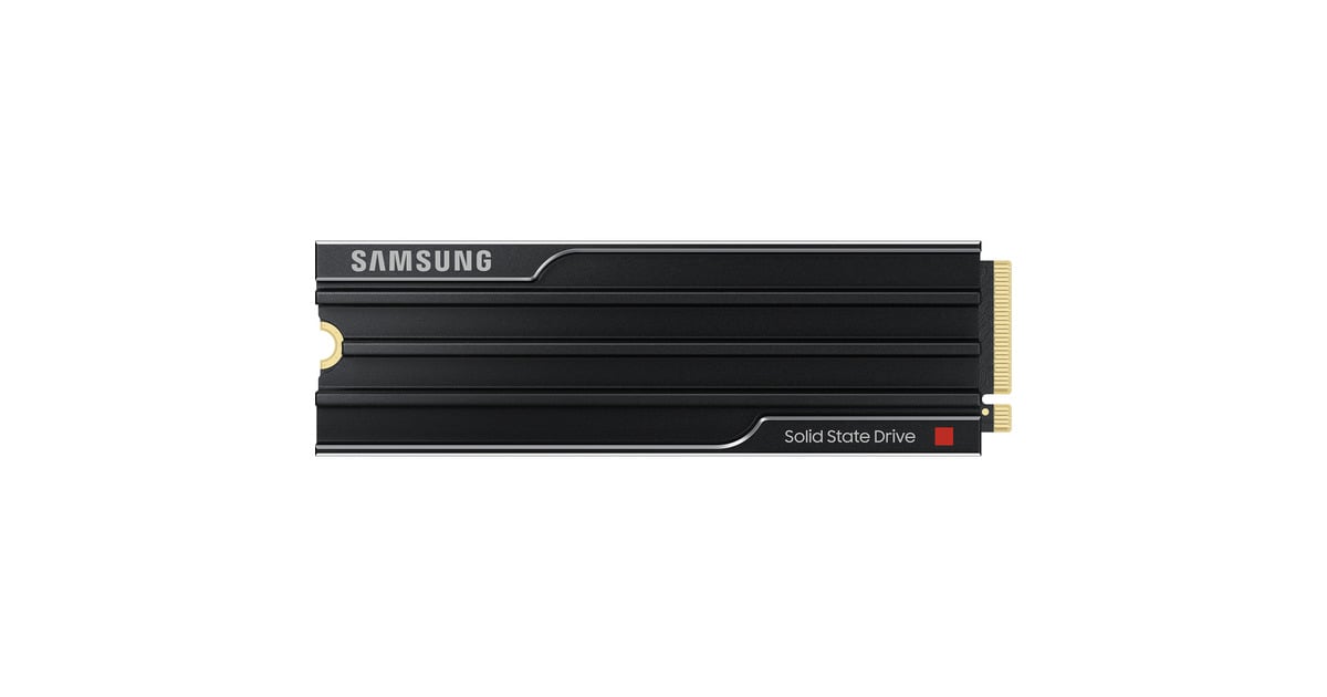 SAMSUNG9100 PRO Heatsink 8 TB SSD  (PCIe 5.0 x4, NVMe 2.0, M.2 2280)