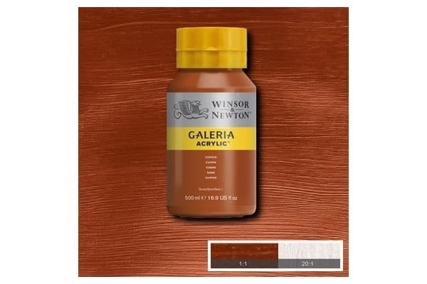 WINSOR Galeria Acrylic 500Ml Copper 214