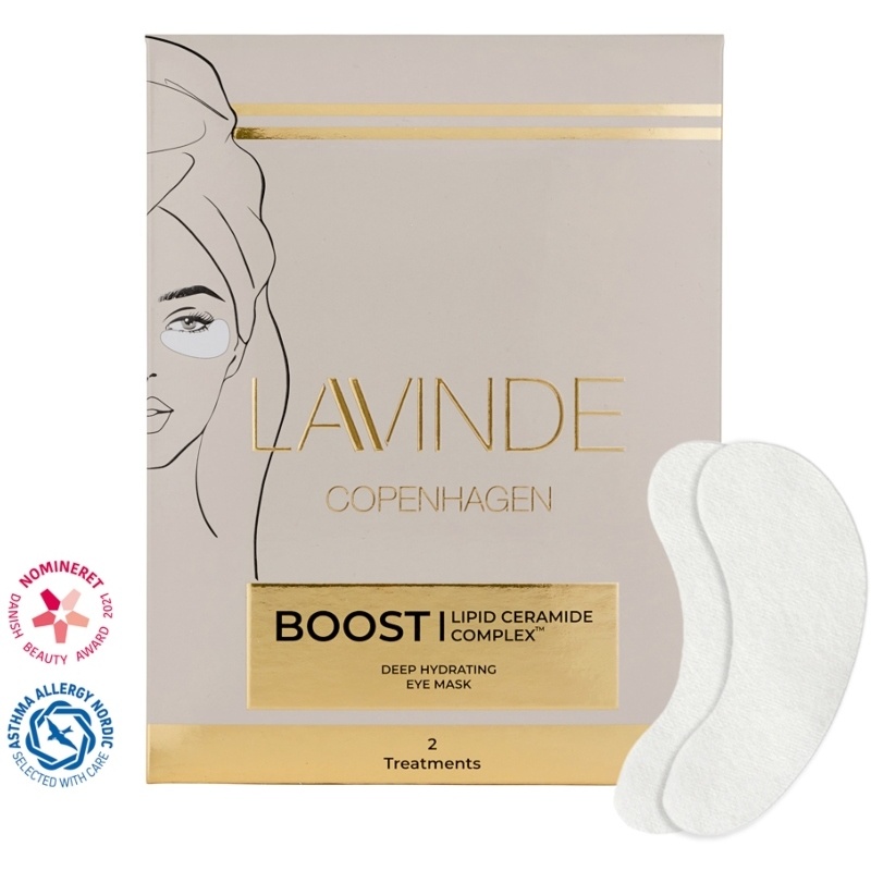 Lavinde Copenhagen BOOST Deep Hydration Eye Mask 2 Pieces