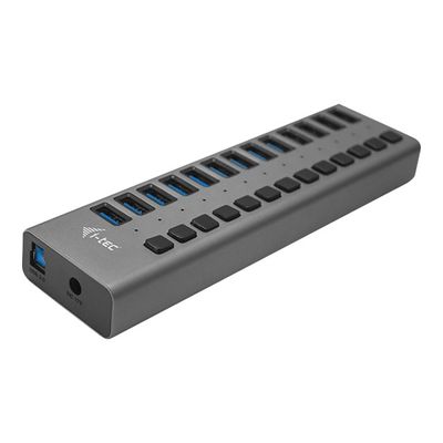 i-Tec USB 3.0 Charging HUB - Hub - 13 x SuperSpeed USB 3.0 - de bureau