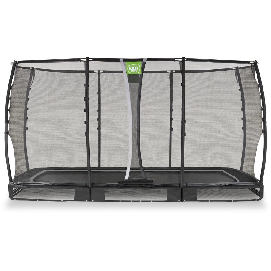 EXIT Allure Premium Bodentrampolin 214x366cm - schwarz
