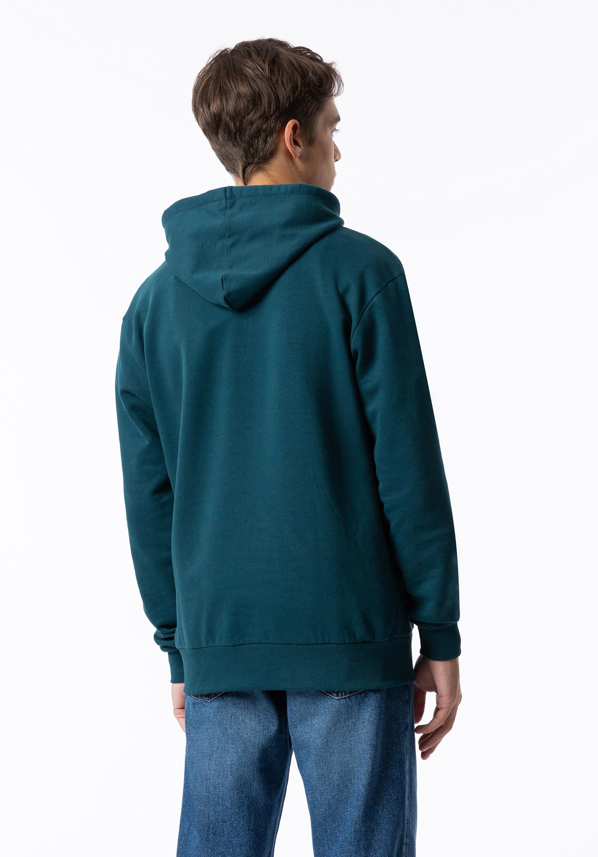 Hoodie com Estampado Frontal