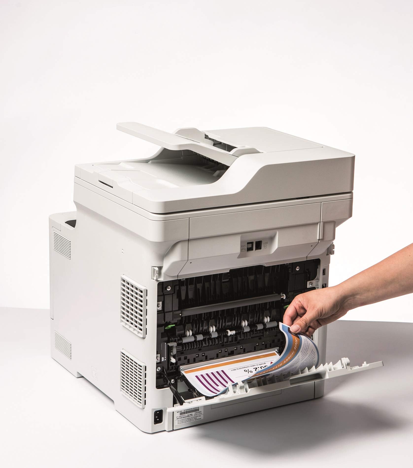 Brother DCP-L8410CDW Imprimante Multifonction 3 en 1 Laser - Professionnel - Economique - Couleur - Compact mais Puissant - Récompensé par Bli - A4, N