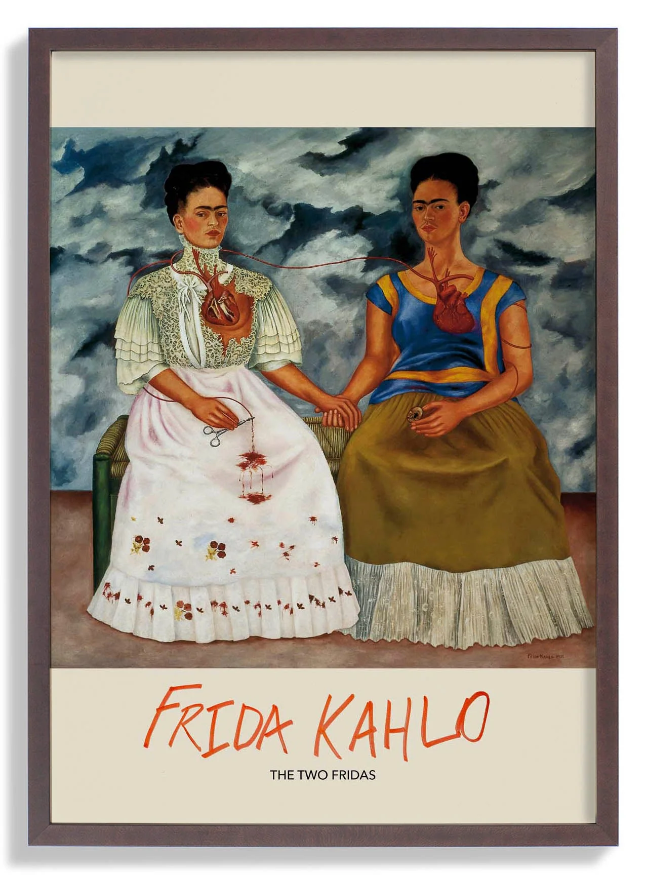 Die zwei Fridas von Frida Kahlo Kunstausstellung