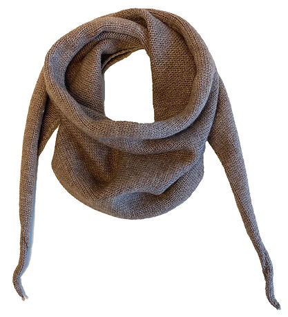 By St?r T?rkl?de - Strik - Rita - 117x32 cm - Brunmeleret