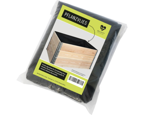 Plantenvlies BUILDIFY 120 x 80 x 80 cm zwart