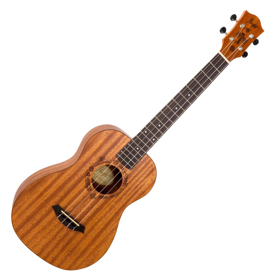 Flight DUB38 EQ-A Baritone Ukulele elektrisch-akoestische ukelele met actieve pickup