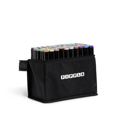 Fippla Dual Dip Alkoholbasert Illustrasjonstusjer 80-Pack