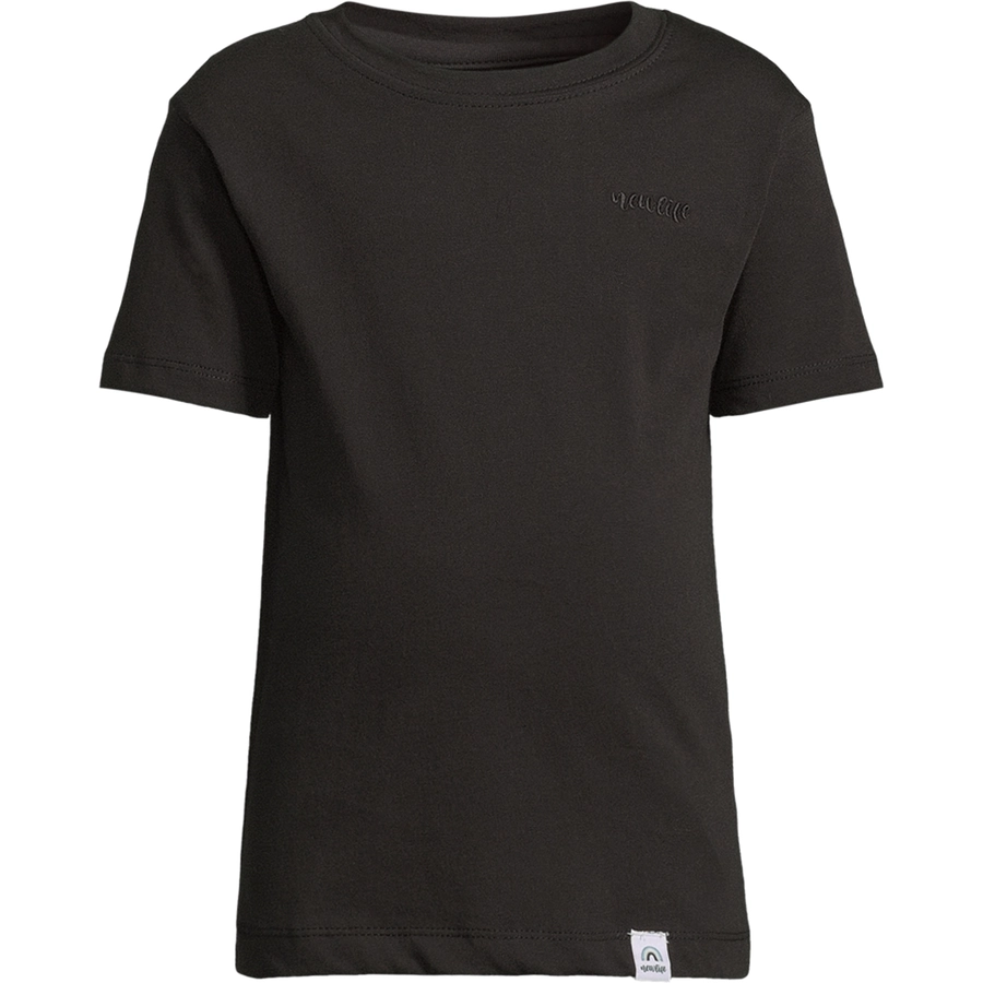 New Life T-Shirt Basic T-Shirt Schwarz