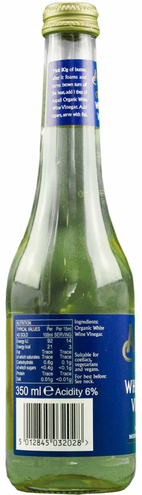Vinagre de Vinho Tinto Orgânico Aspall 350ml