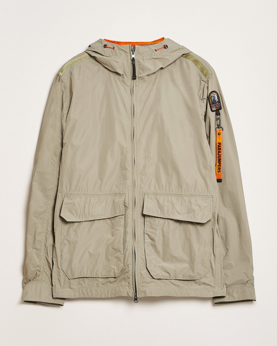 Parajumpers Jonty Rescue Uniform Hooded Jacket Silver Sage