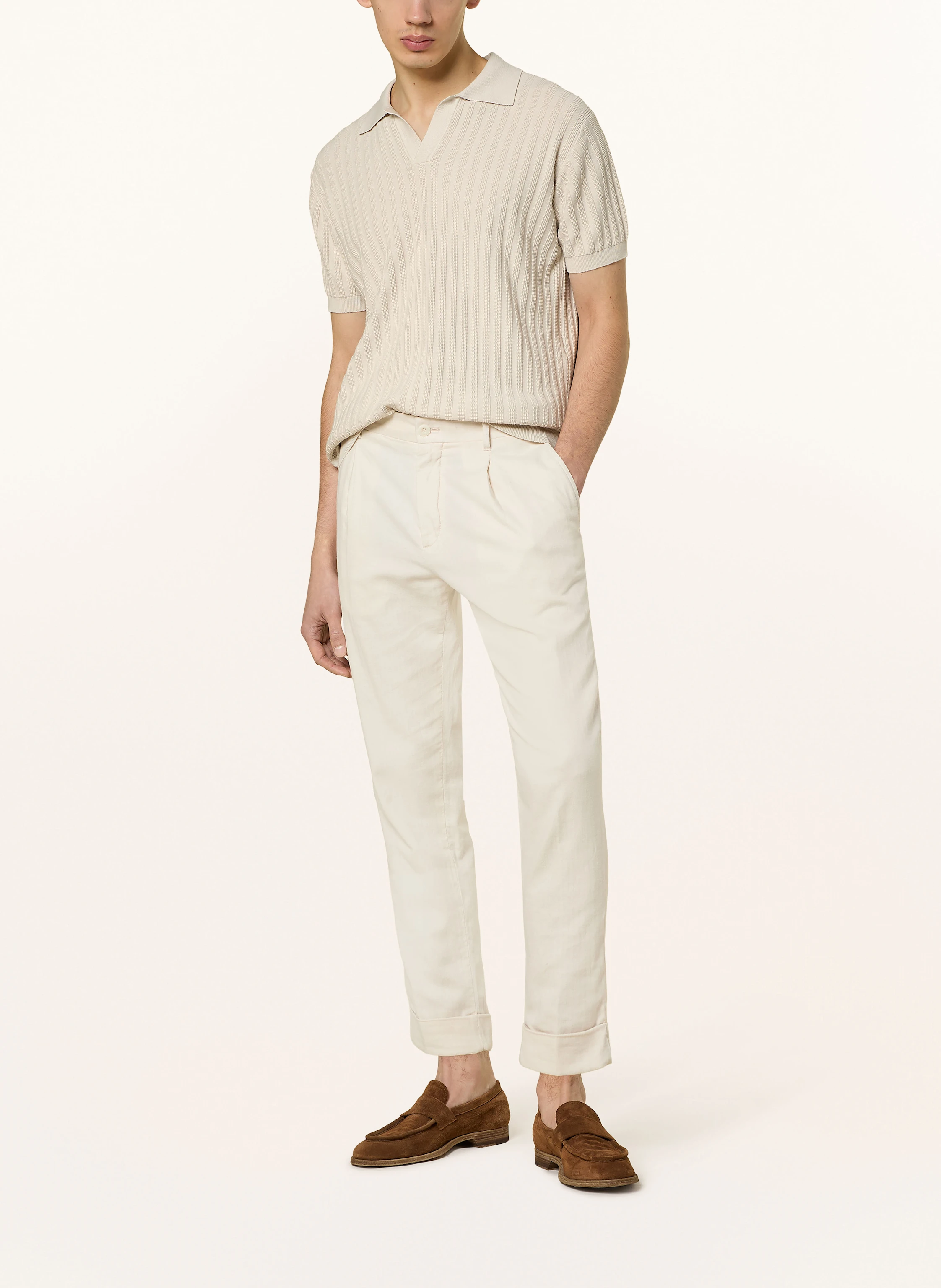 SAND COPENHAGEN Strick-Poloshirt