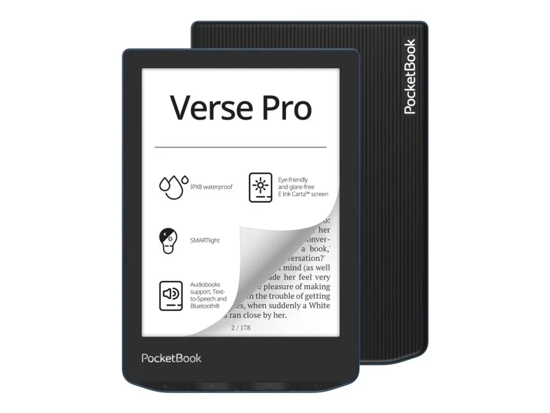 PocketBook Verse PRO - eBook læser - Linux 3.10.65 - 16 GB - 6
