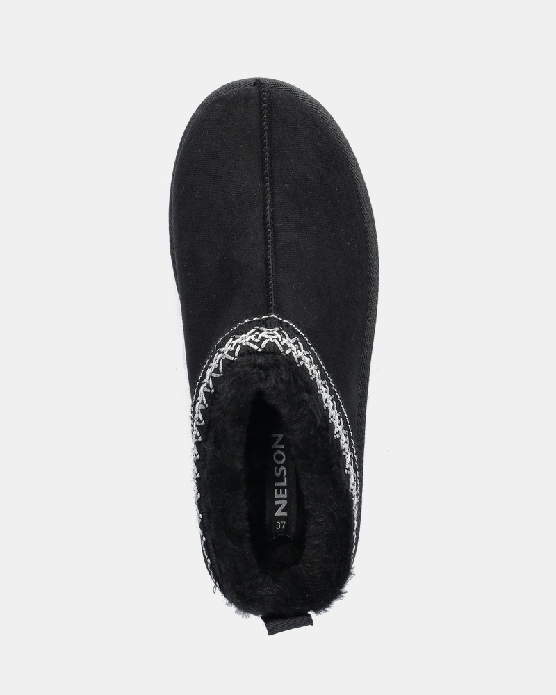 Nelson Home Gevoerde boots  - zwart