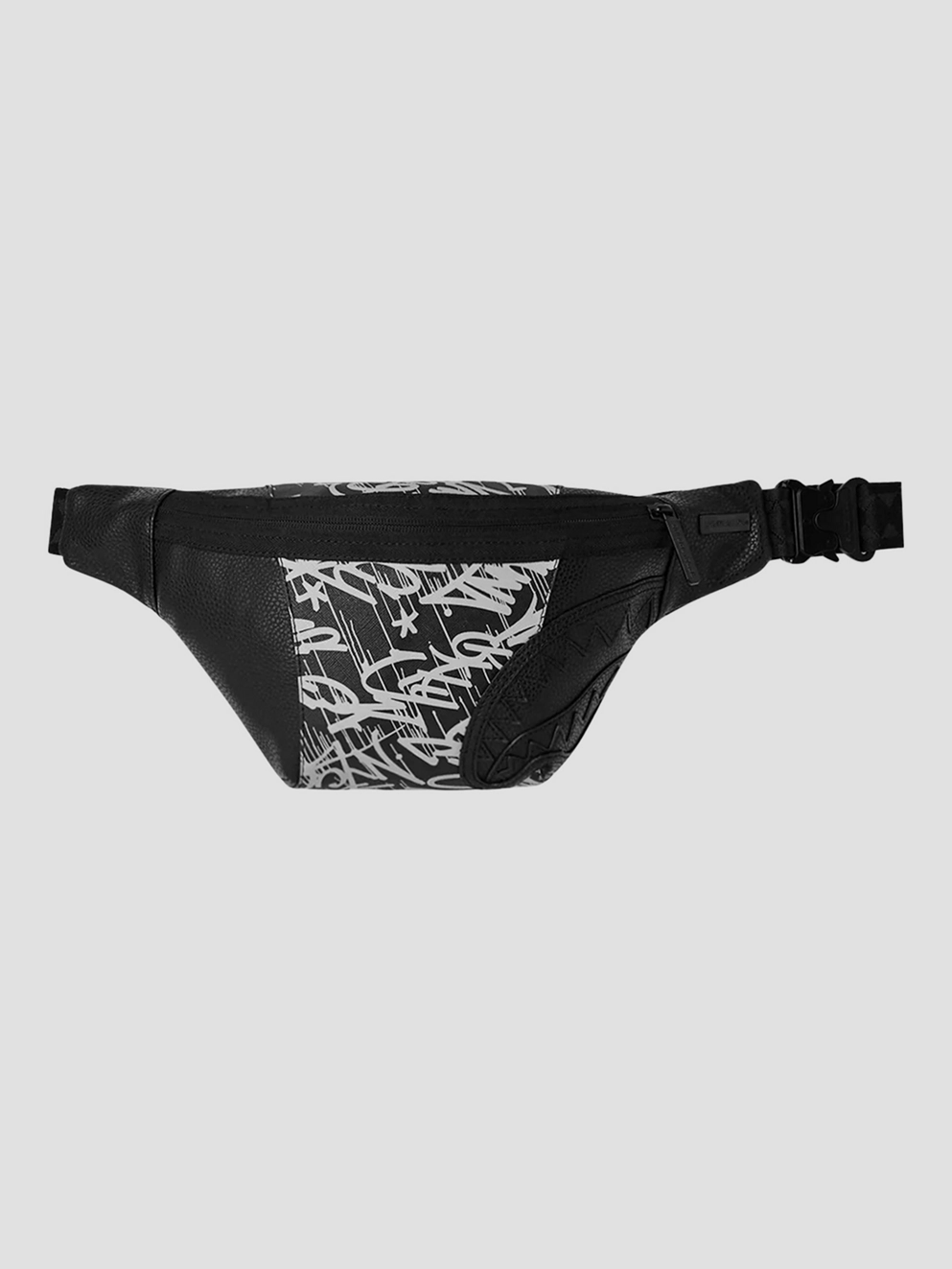 Sprayground Midnight Raceway Graffiti Savvy Hip Bag black