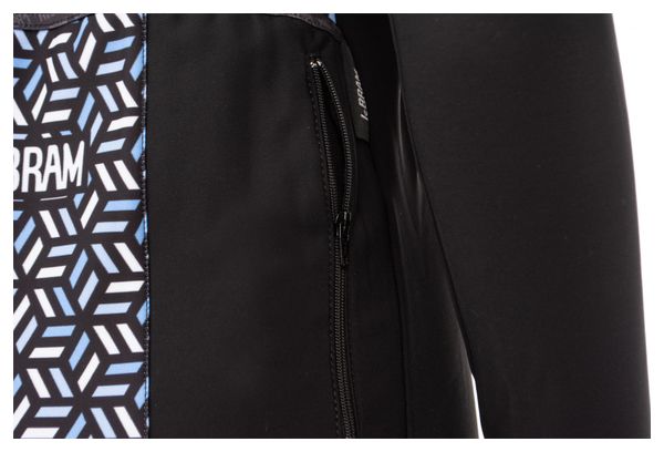 Maillot Manches Longues Femme LeBram Croix de Fer Bleu Ciel Coupe Ajustée