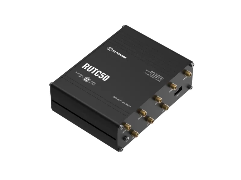 Teltonika RUTC50 - Trådløs router - Wifi 6 - 5G - DIN monterbar på skinne