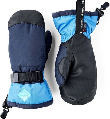 Hestra Gauntlet CZone JR Hansker, Dark Navy/Sky Blue
