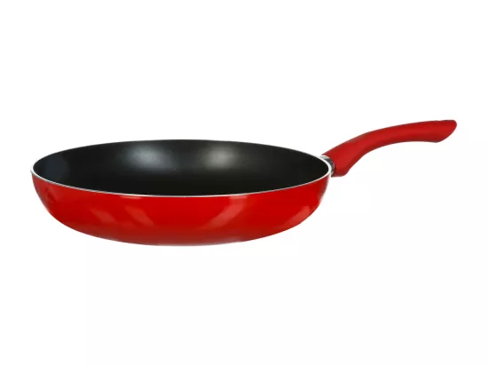 Poêle - D 28 x H 5 cm - Rouge