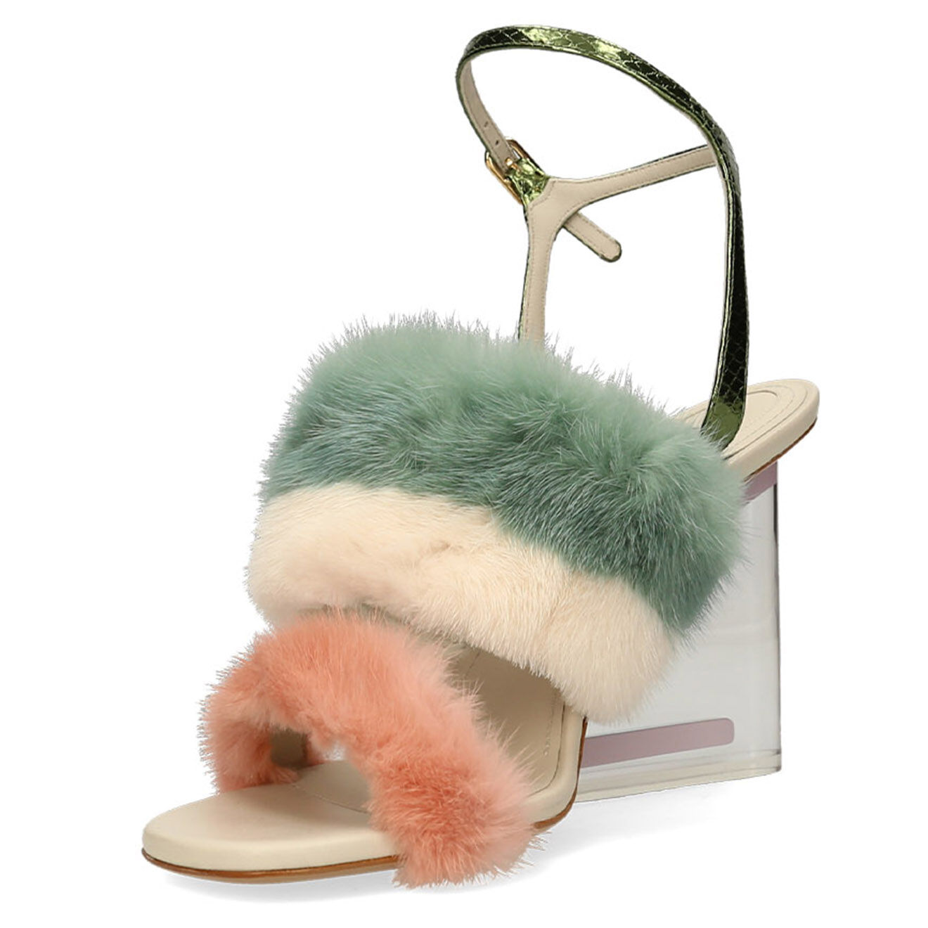 Fendi Sandales Fendi First multicolores - Talon 9.5 cm