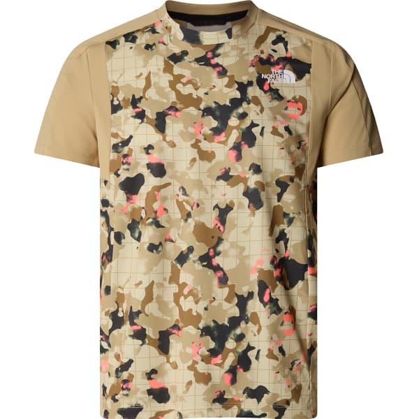 T-shirt randonnée THE NORTH FACE M VALDAY TEE PRINT GRAVEL META CAMO PRINT
