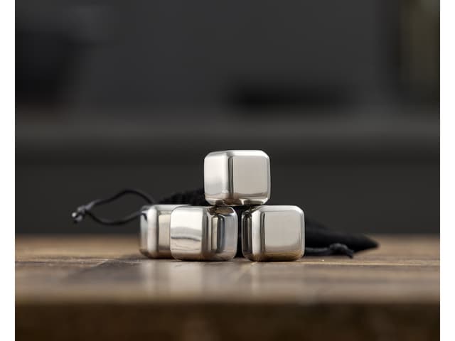 Funktion Whiskysten 2,5 x 2,5 x 2,5 cm 4 stk.