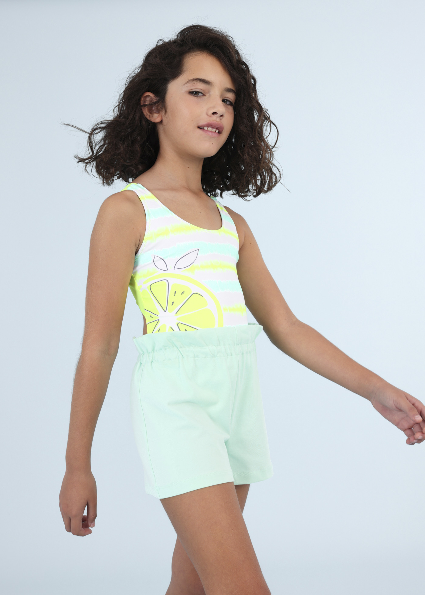 Maiô estampado para meninas
