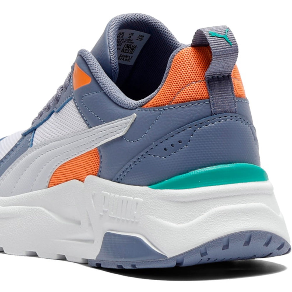 Køb Puma White-Silver Mist-Gray Sky Trinity 2 LT Jr