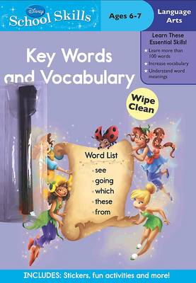 DS School Skills: Fairies Sight Words and Vocabulary (Spiral bound)