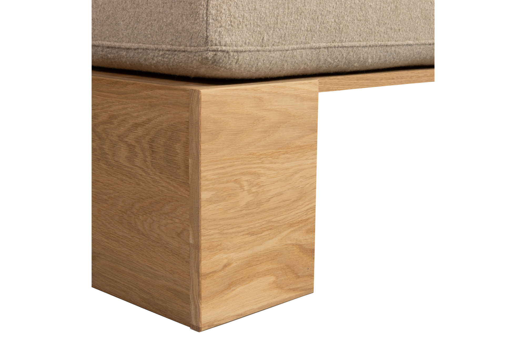 Eat Up Muurbankje Inclusief Kussens - Beige