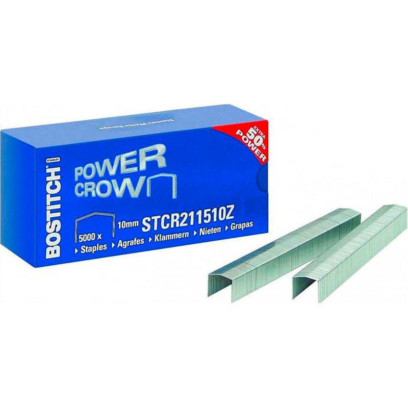Agrafe Bostitch STCR 2115/ 10 mm - Boîte de 5000