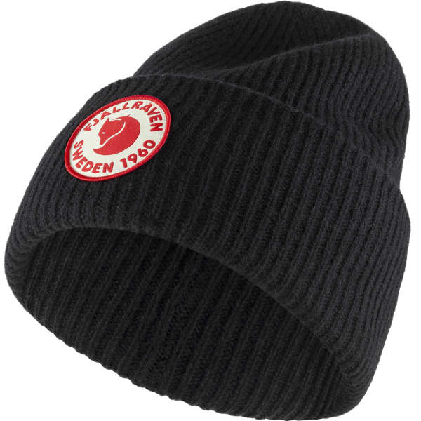 Bonnet FJALLRAVEN 1960 LOGO HAT BLACK