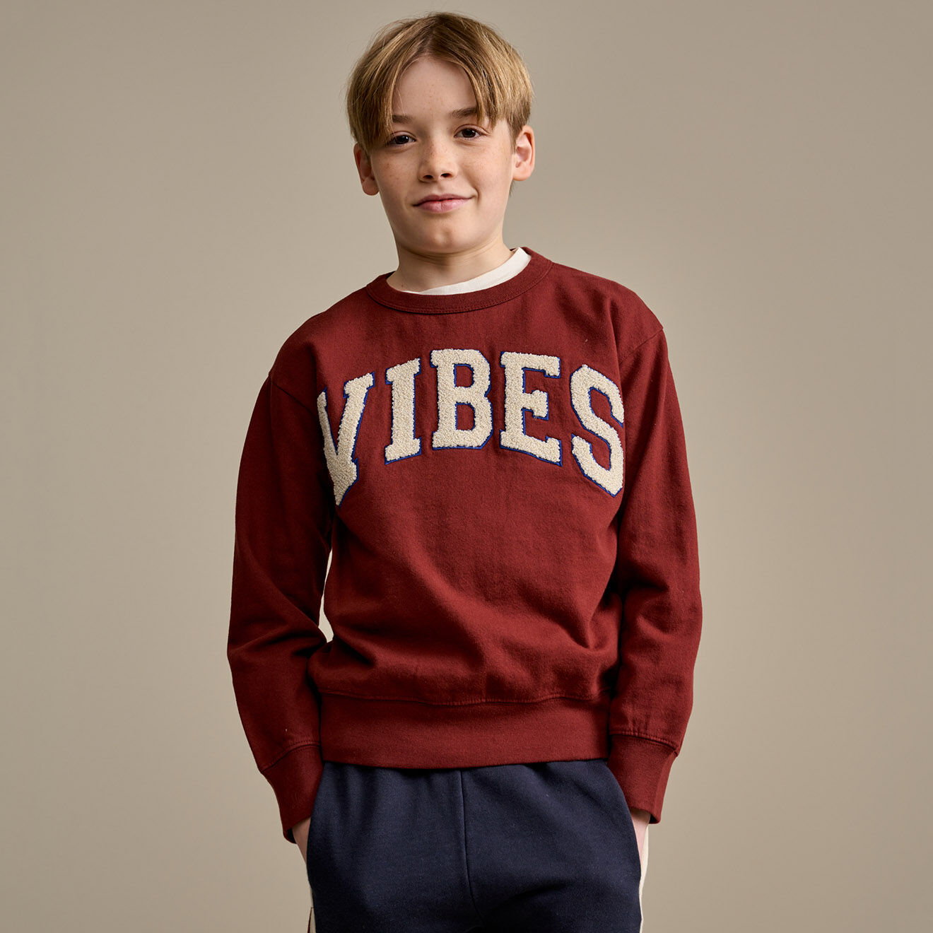Bellerose Sweat 100% Coton Bio Binch cajou