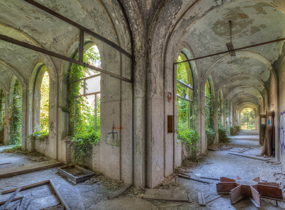 Akustikbild LOST PLACE 80x120cm, 7kg