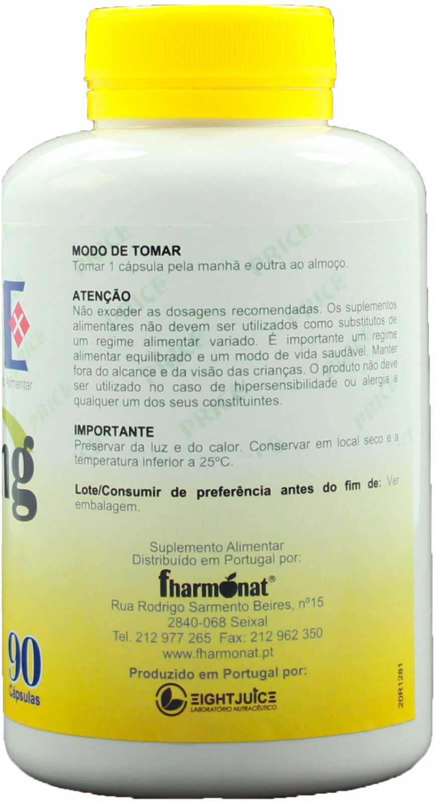 Fharmonat Ginseng 90 Cápsulas